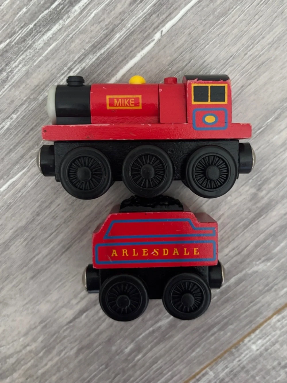 Wooden Mike & Tender (2000 - No Name) - Thomas & Friends